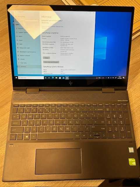 HP ENVY 15 x360 i5-8250U/32GB/1TB NVME/W10/IPS MX150