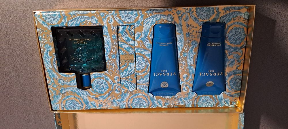 Versace Eros 100ml edp. Duży zestaw. 100% oryginał