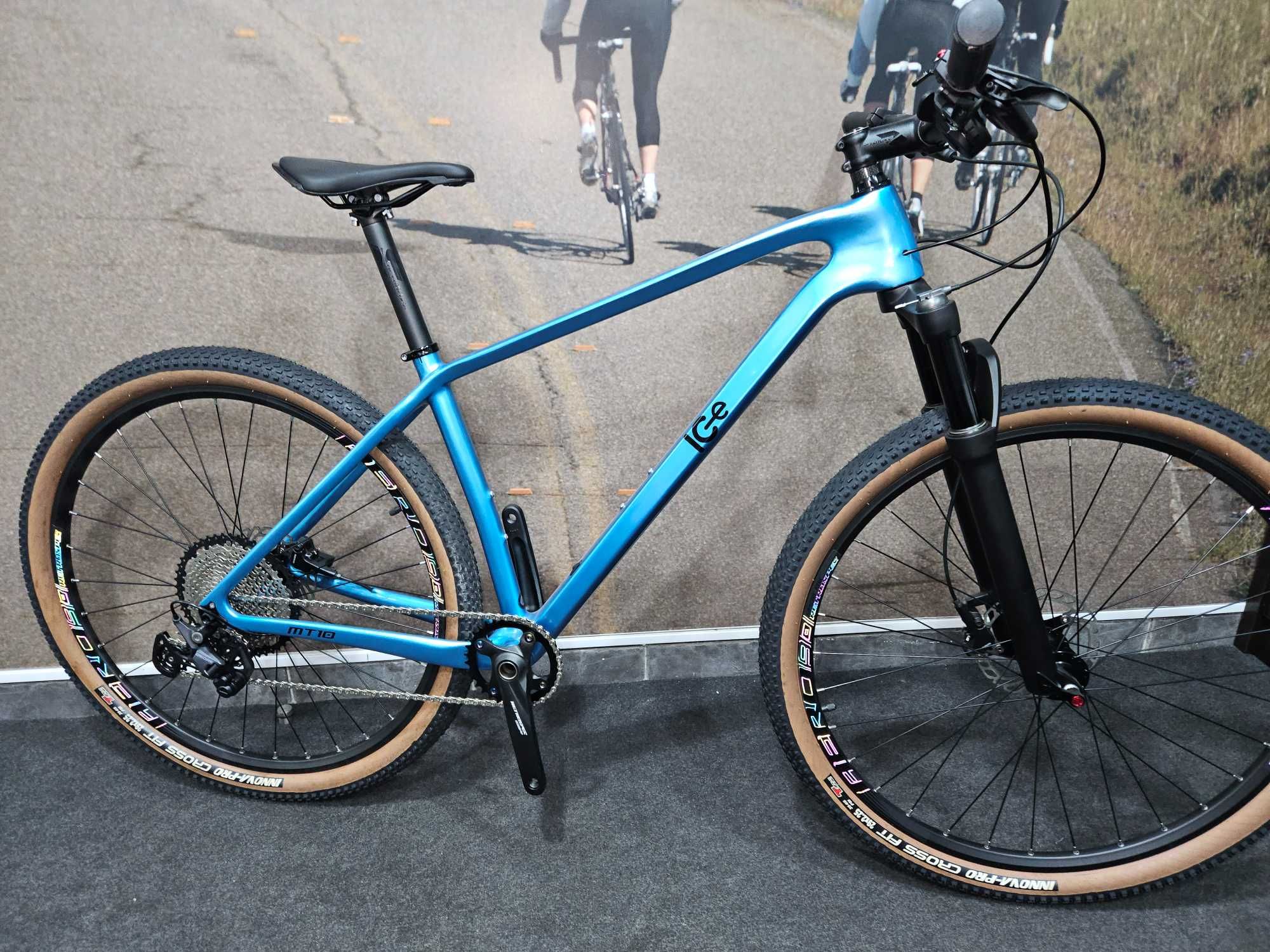 Bicicleta ICe MT10 Carbono DEORE T-17 e19 Azul