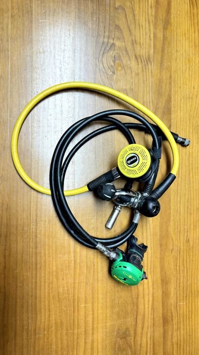 Equipamento completo de mergulho