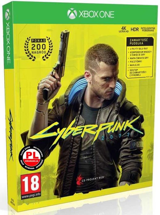 Cyberpunk 2077 Xbox One + S + X + Series X = PŁYTA PL