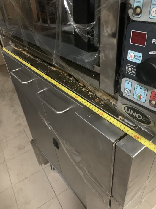 Пароконвектомат конвекційна  піч з ростойковою шафою  на 380В 10кВт