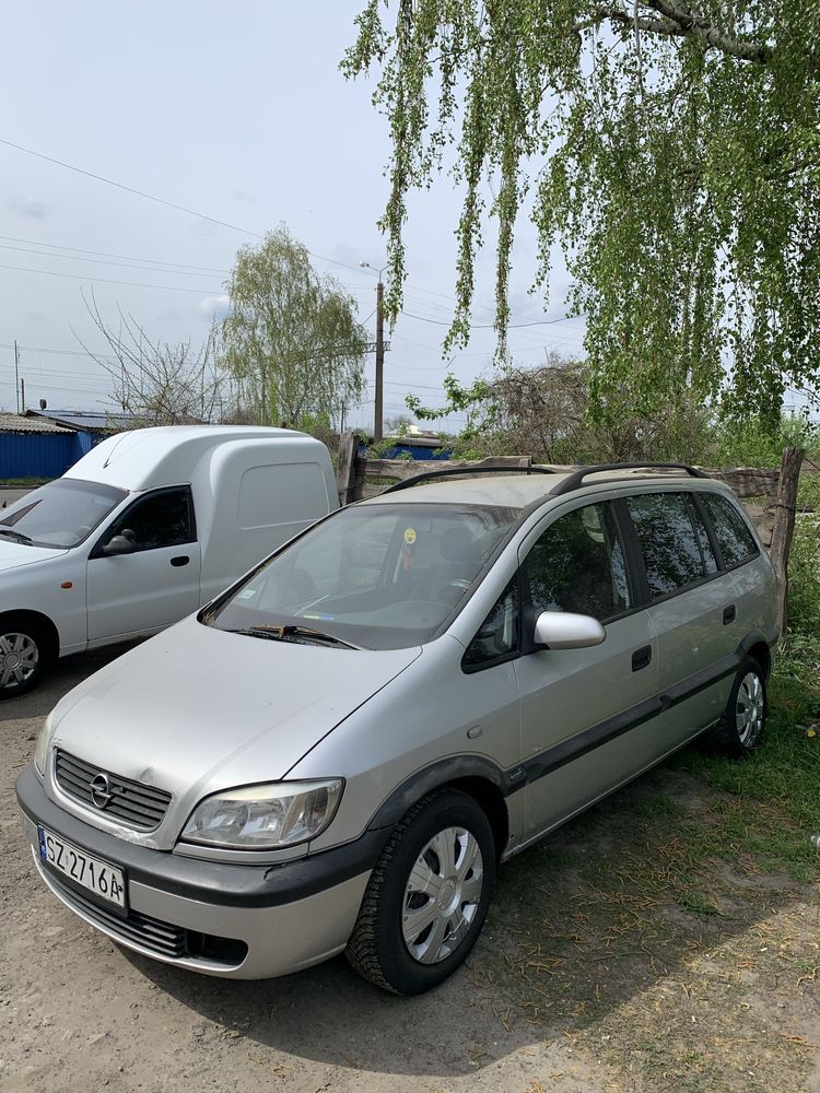 Opel Zafira A 2.0D 7-Мест Дизель Минивэн ЕВРОБЛЯХА