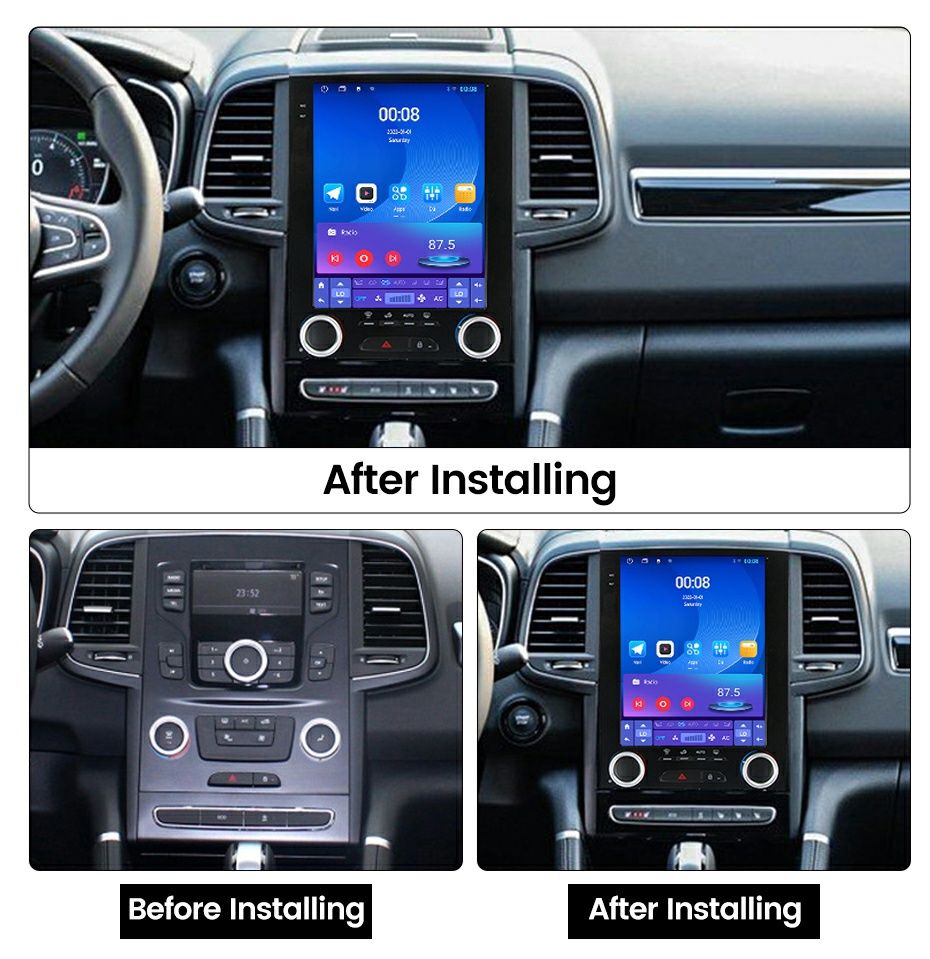 Radio android nawigacja Renault Megane 4 Koleos Opel Astra J Insignia