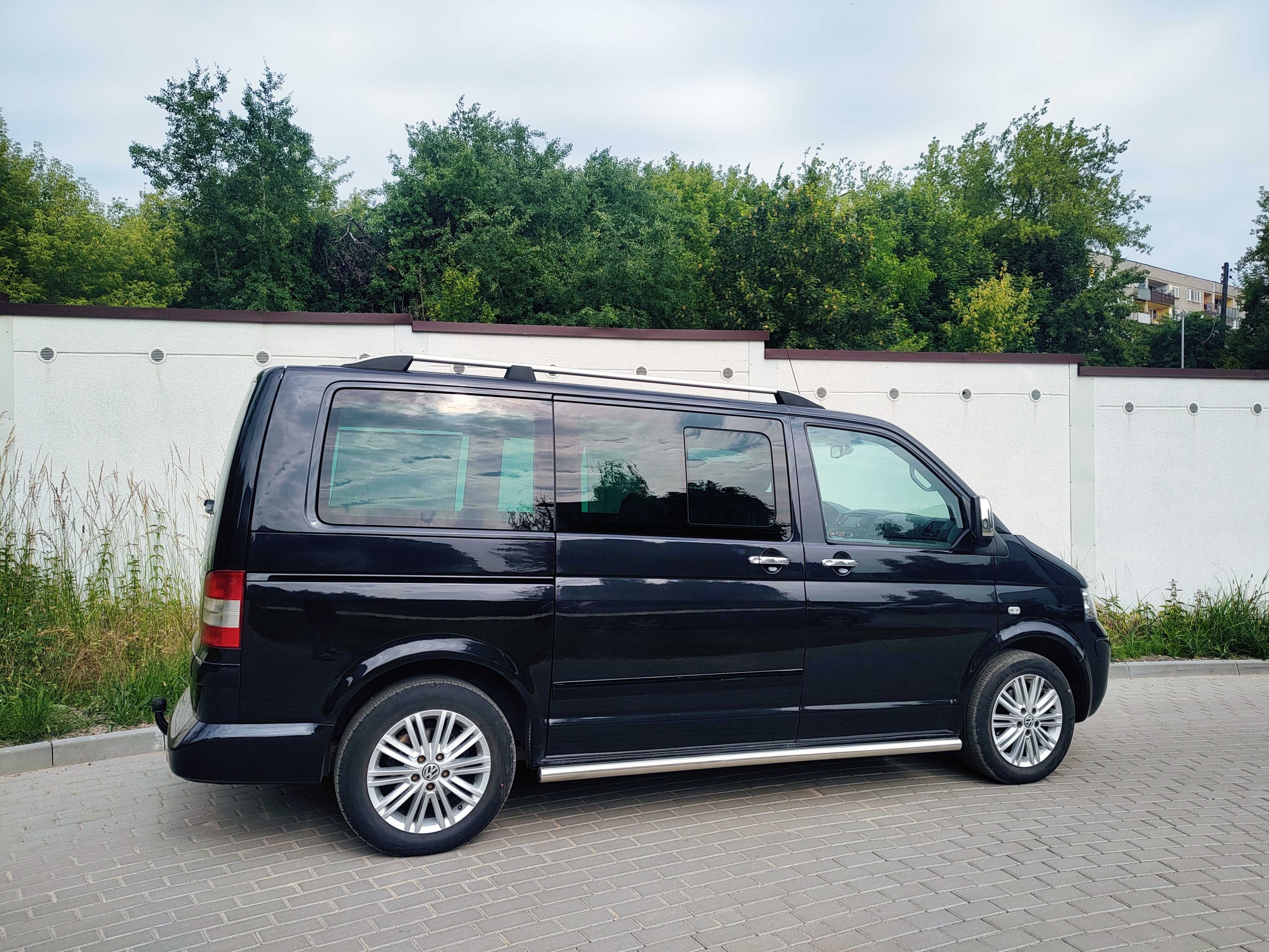 Volkswagen Multivan Transporter T5 Highline Automat 7 osobowy, Zamiana
