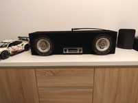 Skrzynia DIY, 4x50W radio BT+USB+jack+antena FM