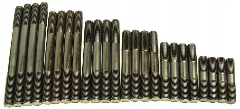 Płytki dociskowe Łapy mocujące kpl 58szt M16/18mm