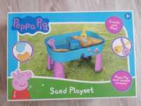 Świnka Peppa stolik do zabawy w piasku.