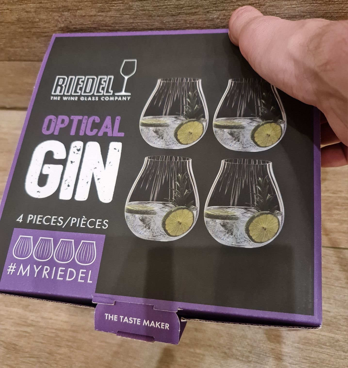 Szklanki do ginu Riedel Gin Optical zestaw 4 szt. 762 ml