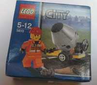 LEGO CITY 5610 Klocki Murarz z Betoniarką Figurka NOWE Zabawki