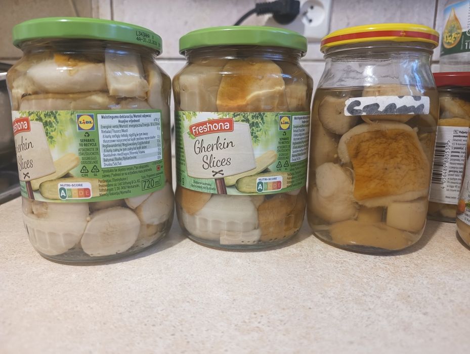 Prawdziwki borowiki grzyby marynowane w occie