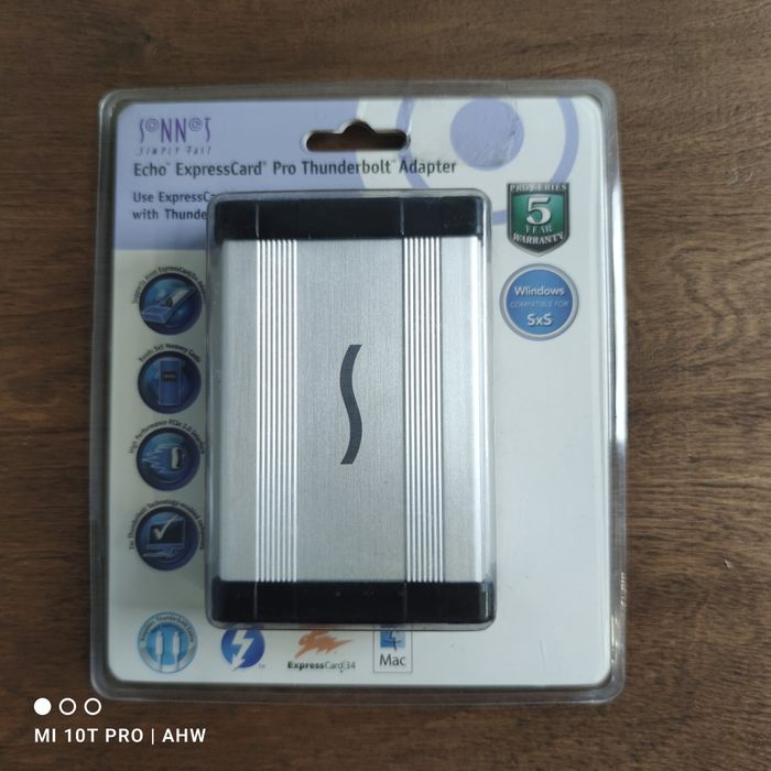 Sonnet Echo Pro ExpressCard 34 Thunderbolt 2 adapter Sony RME Firewire