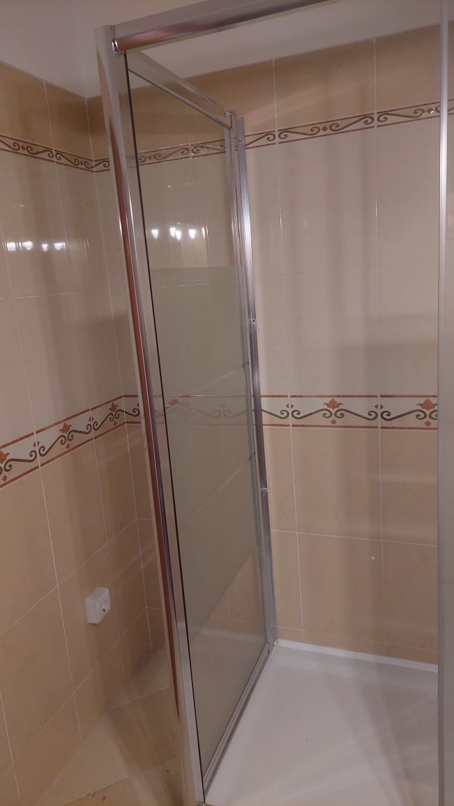 Cabine duche 1.20x0.80 - completa em bom estado