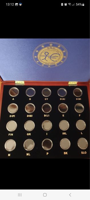 Caixa de madeia para moedas