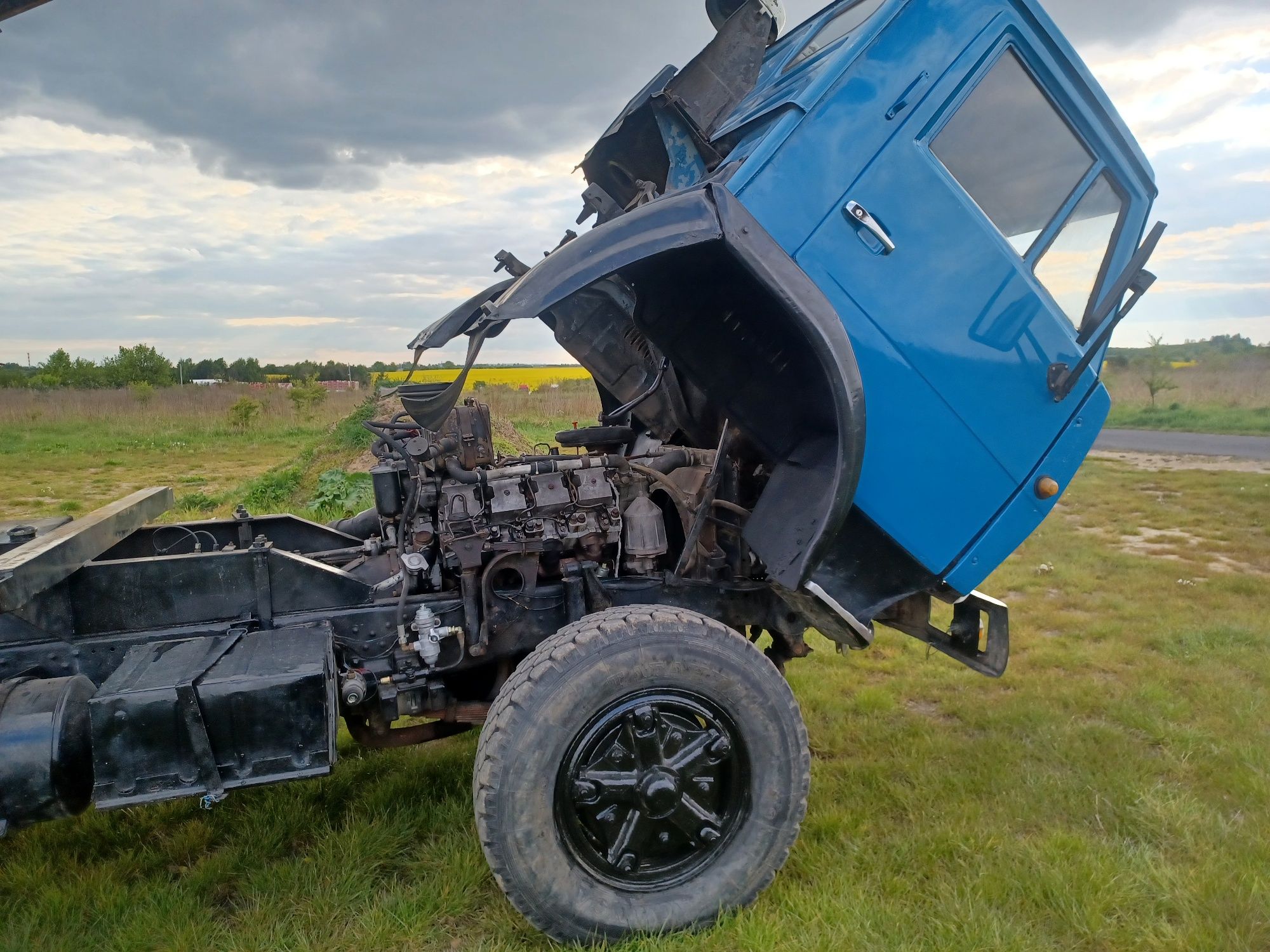 Kamaz 55111 wywrotka na 3 strony