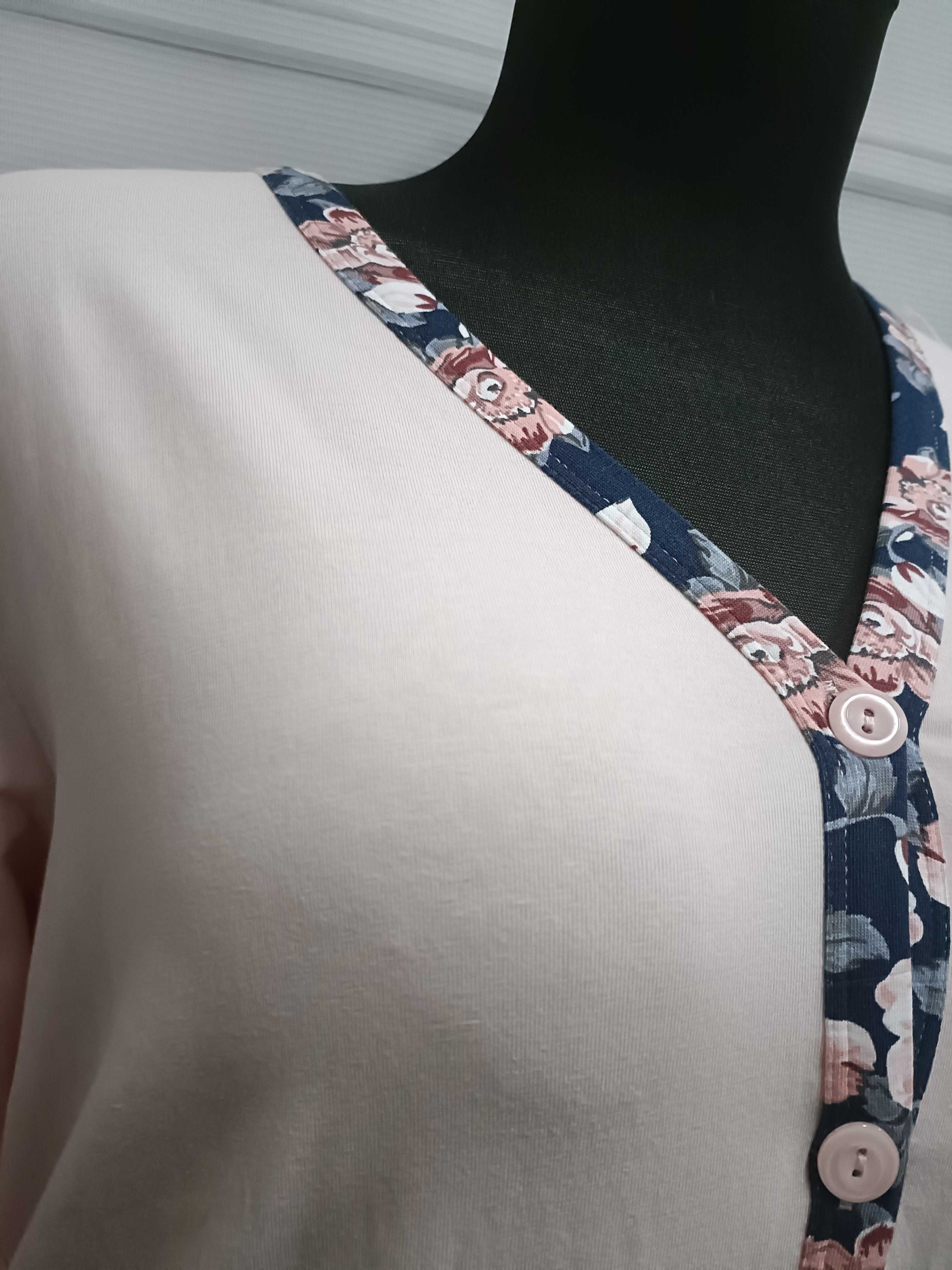 Piżama bawełnana damska rozmiar 2XL