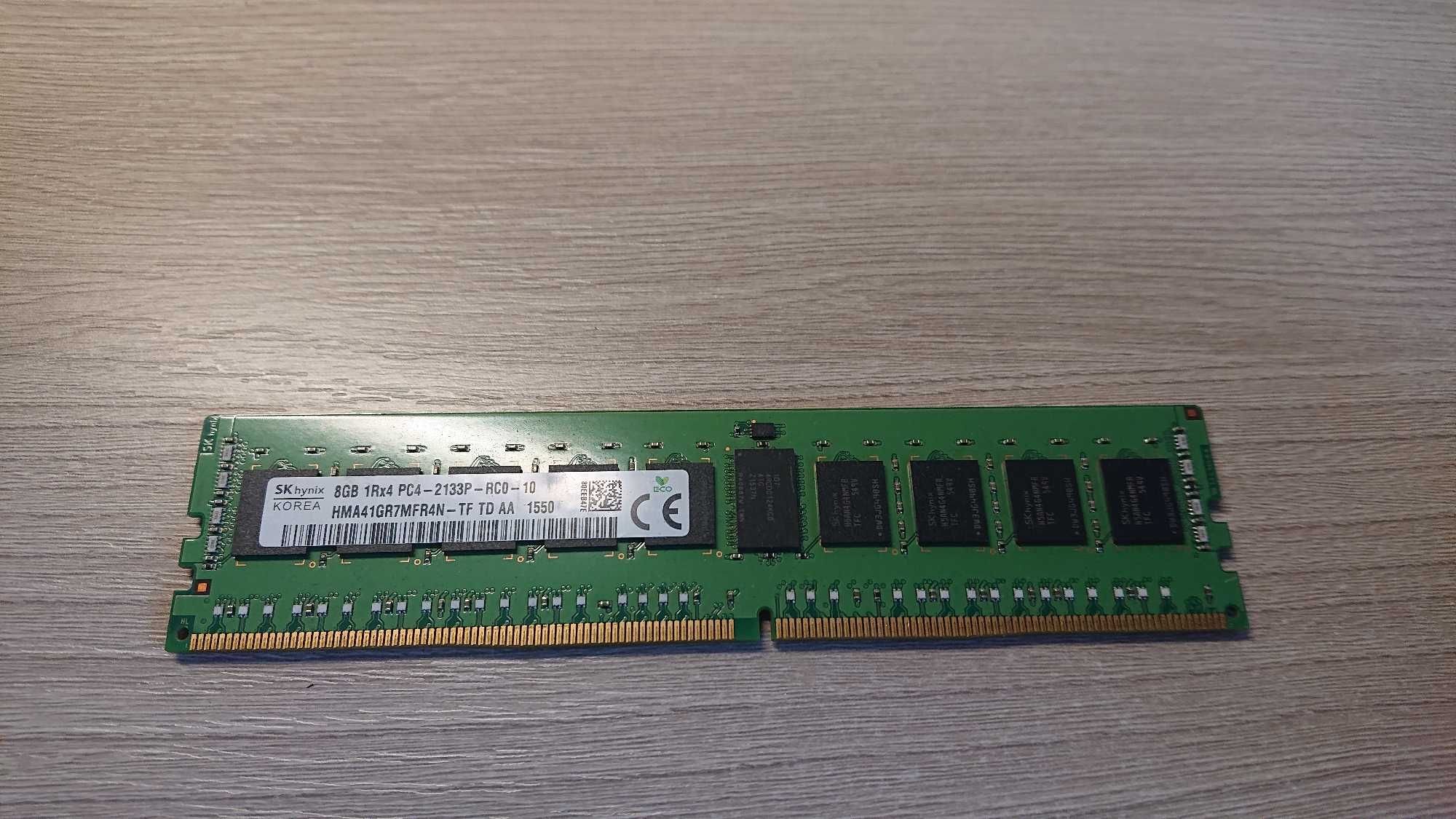 Pamięć RAM SK Hynix 8 GB ddr4 2133 rdimm ecc