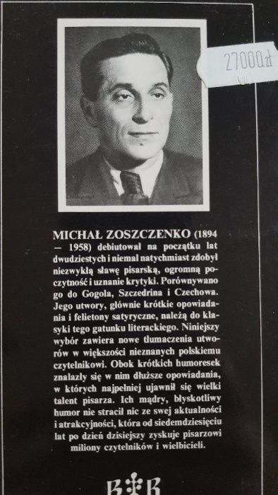 Wesołe życie Michał Zoszczenko UNIKAT