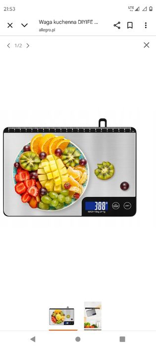 Waga kuchenna 15kg