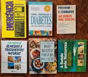 Varios livros sobre saúde
