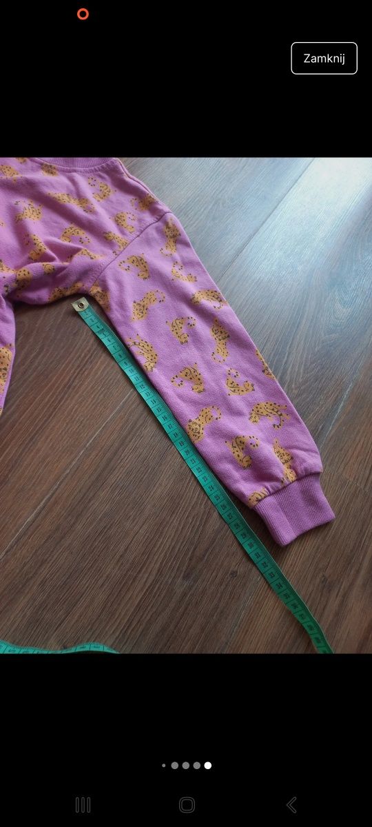 Bluza dla dziewczynki, rozmiar 122