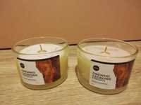 2x Świeca zapachowa Aroma Home - Drewno cedrowe z paczulą
