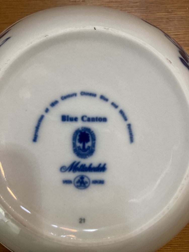 Taça de Cereais Coleção Blue Canton
