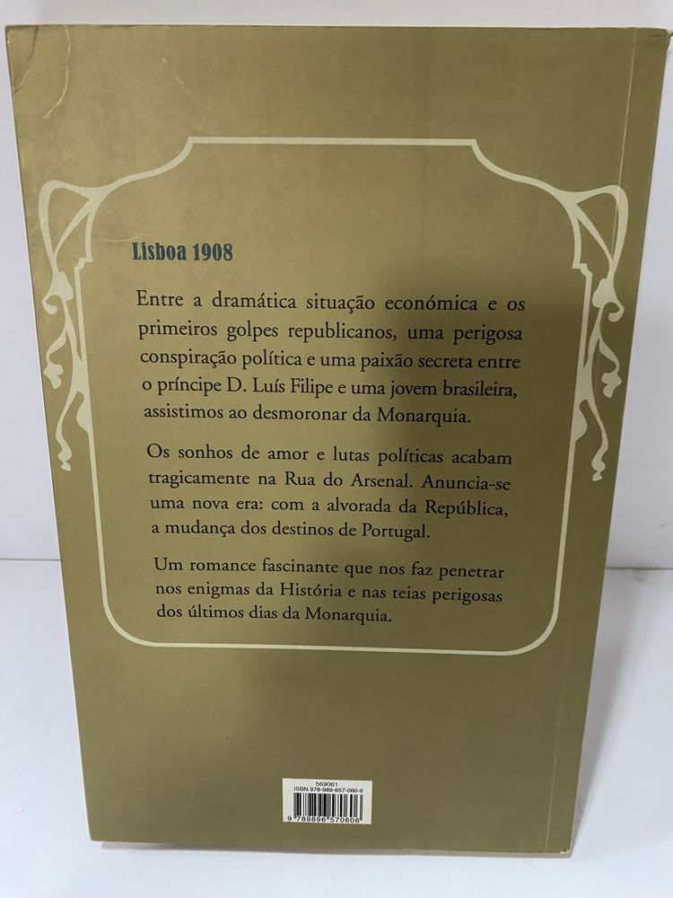 Livro ~ A tragédia da rua do Arsenal