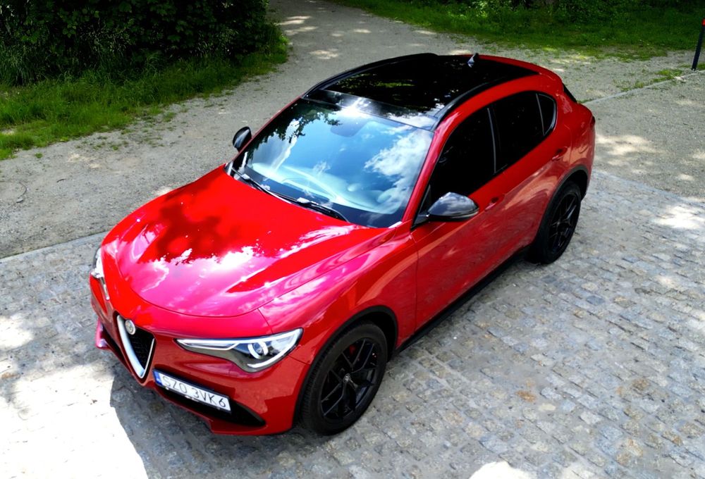 Alfa Romeo Stelvio Ti Q4 • 280KM • 2019 • Automat • PL wersja • Szyberdach • Pakiet Zima