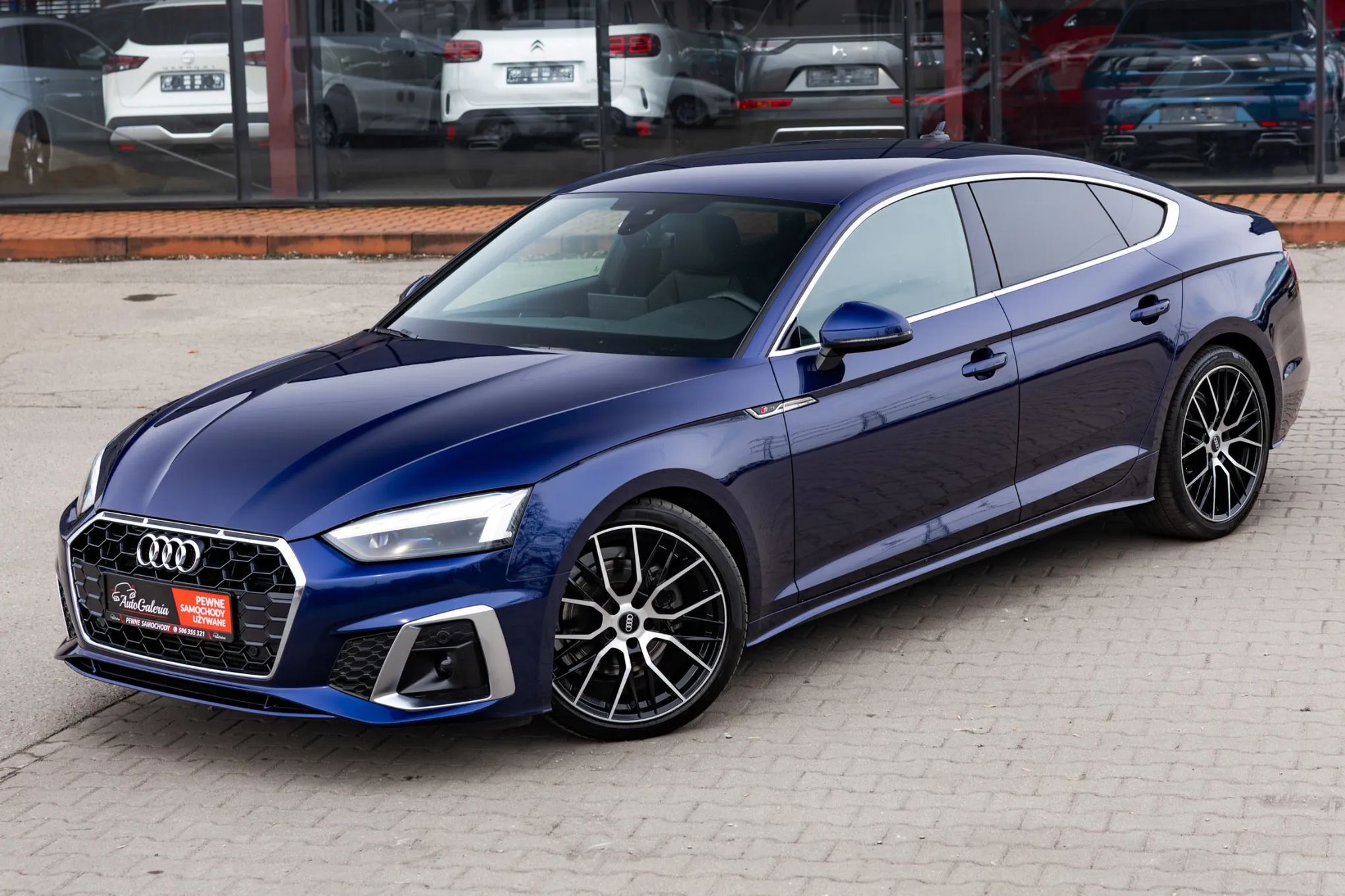 Audi A5 Unikatowe Mega S Line 35TFSI Virtual ALU 19 Laser Matrix MAX