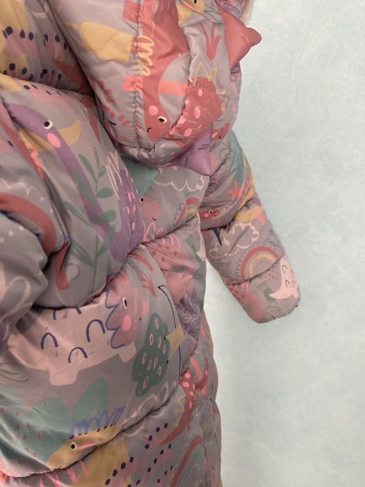 Зимовий комбінезон некст для дівчинки