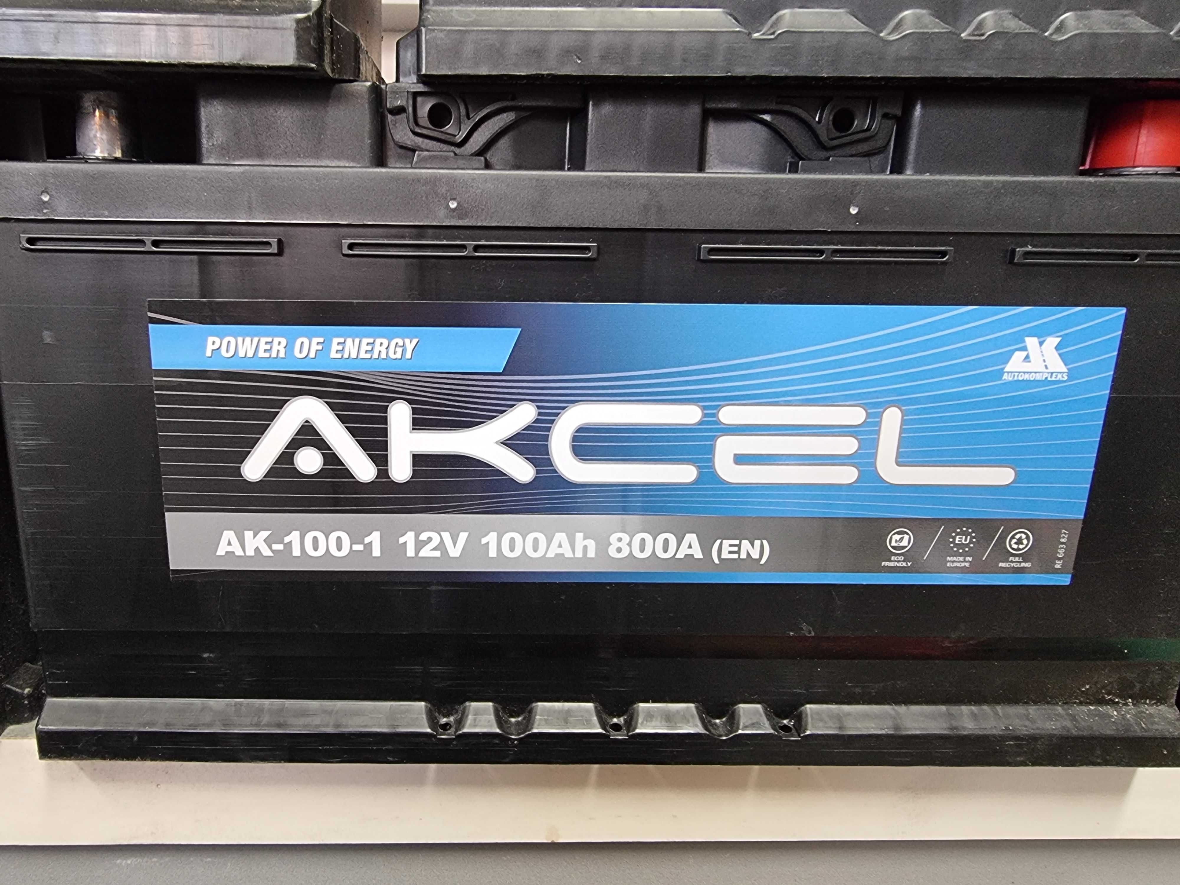 Akumulator AKCEL VARTA 100AH 800A 12V P+ Żary Żagań