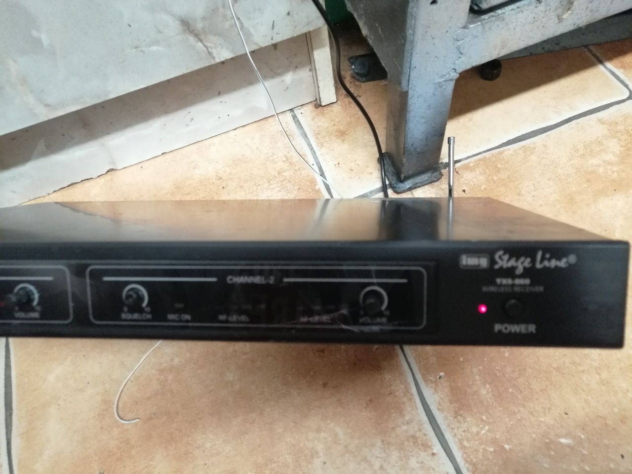 Stage Line txs-860 bezprzewodowy odbiornik mikrofon