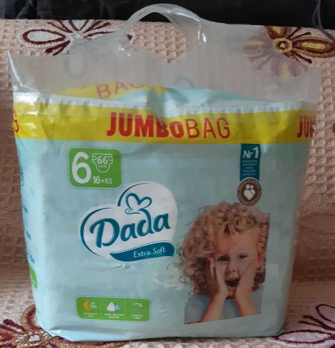 Dada 6 extra soft Jumbo bag 66 szt.