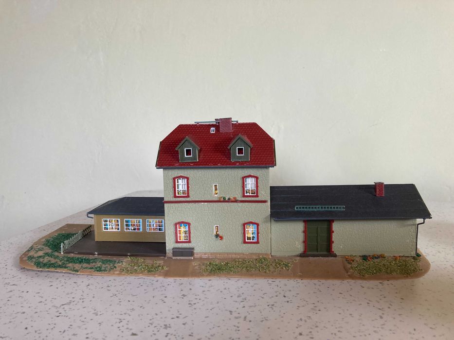 Железная дорога стандарт НО. Здания.