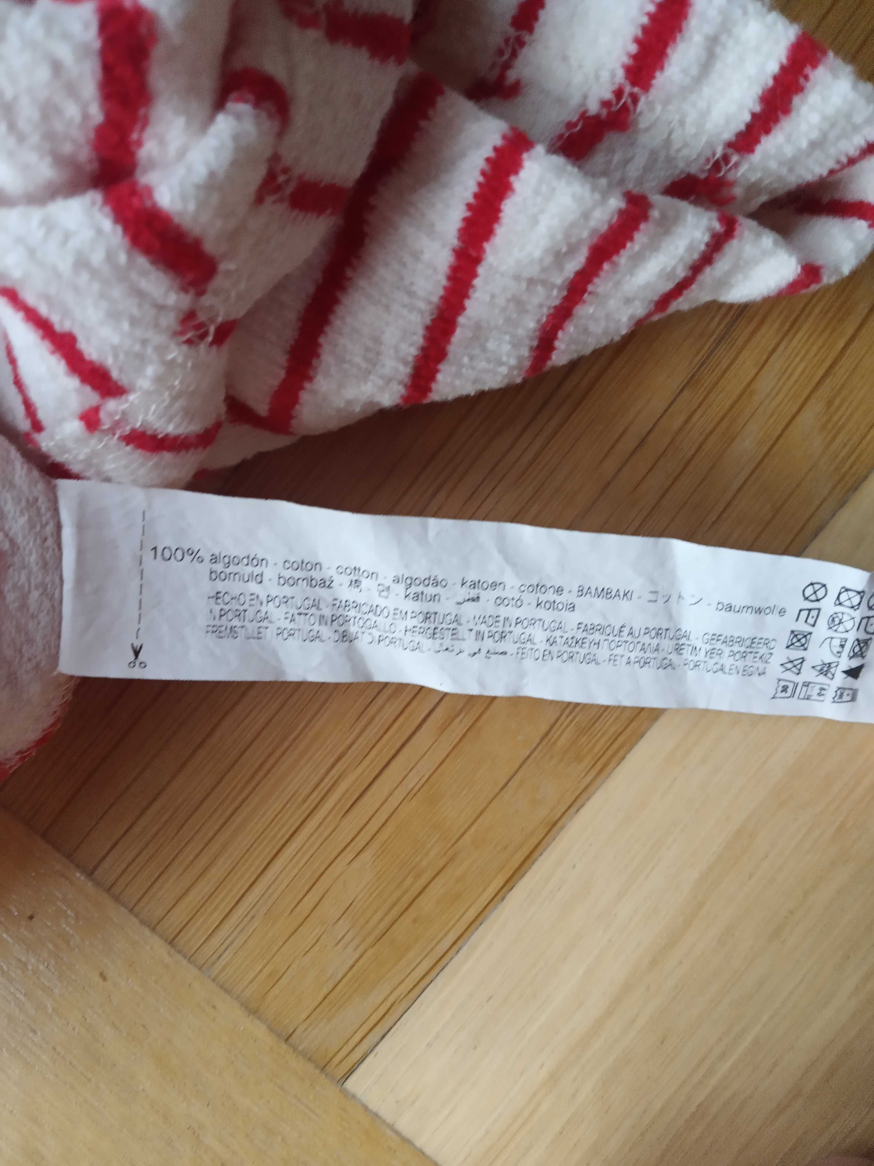 Zara bluzka frotte żaboty 98