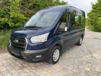 Ford Transit 9-osob. SalonPL Webasto Hak Serwis ASO I Właściciel