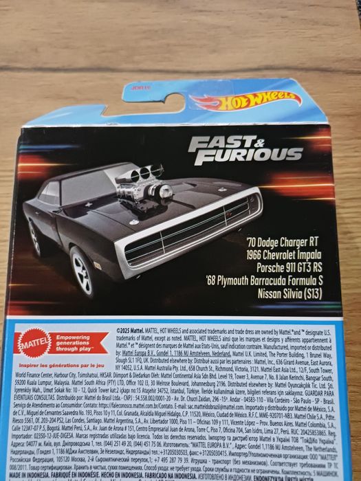 Hot Wheels Fast&Furious 5 pak