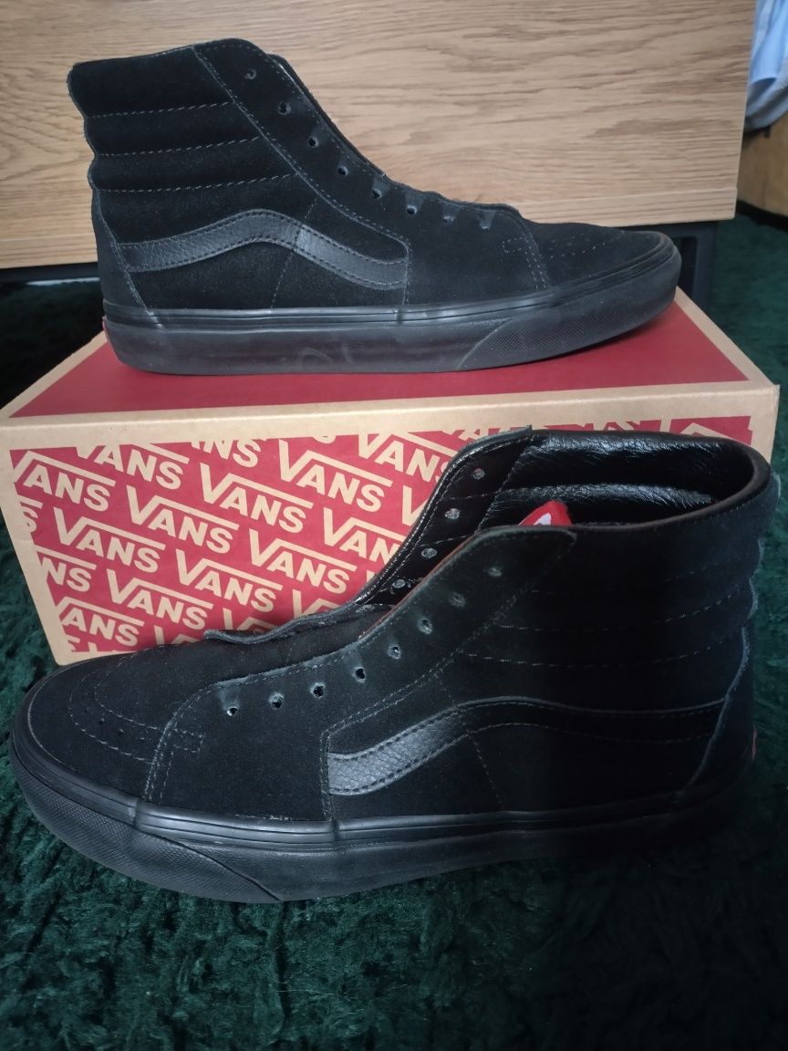 Buty Vans Sk8 Hi czarne roz. 39 (25cm)