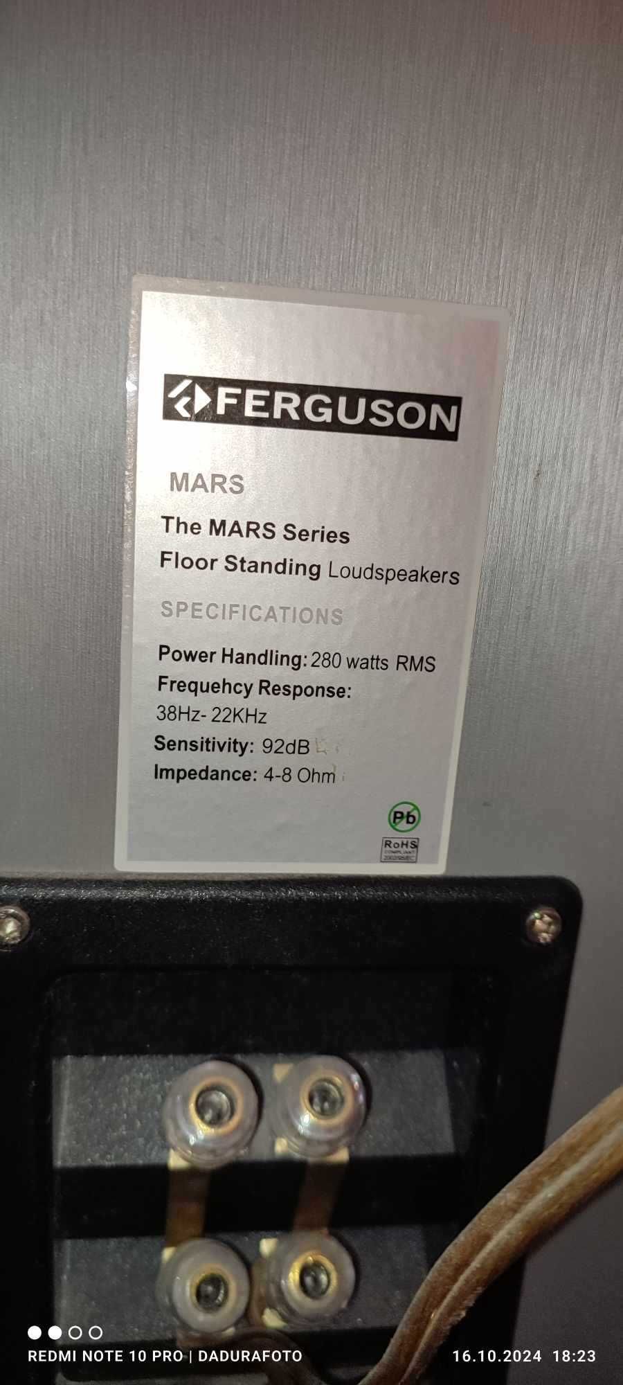 Zestaw Amplitun Onkyo TX-SV313PRO Dolby Pro Logic Ferguson Mars 2x280W