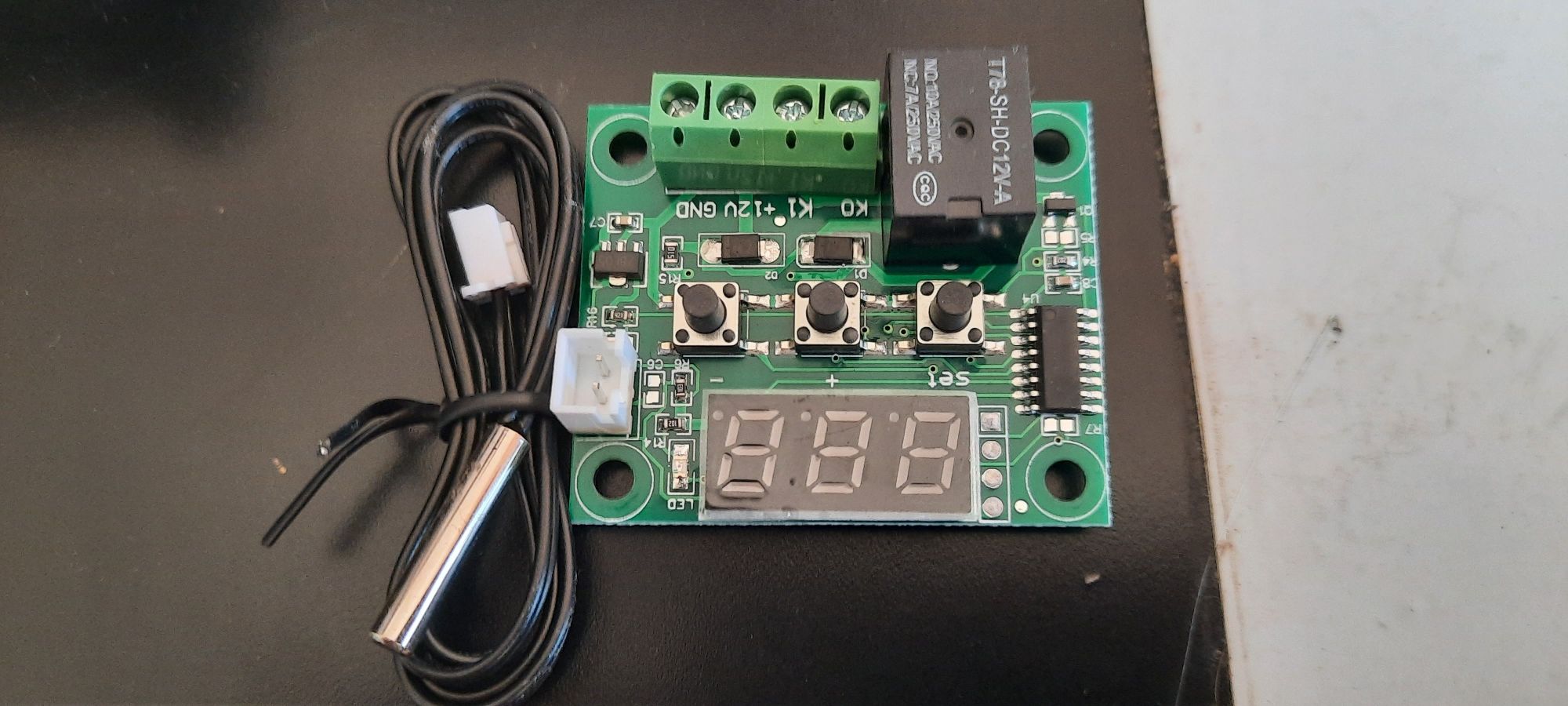 Controlador temperatura