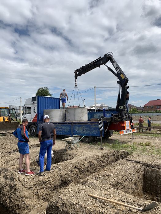 Армовані бетонні кільця для каналізації Ø2 м. ДОСТАВКА МОНТАЖ