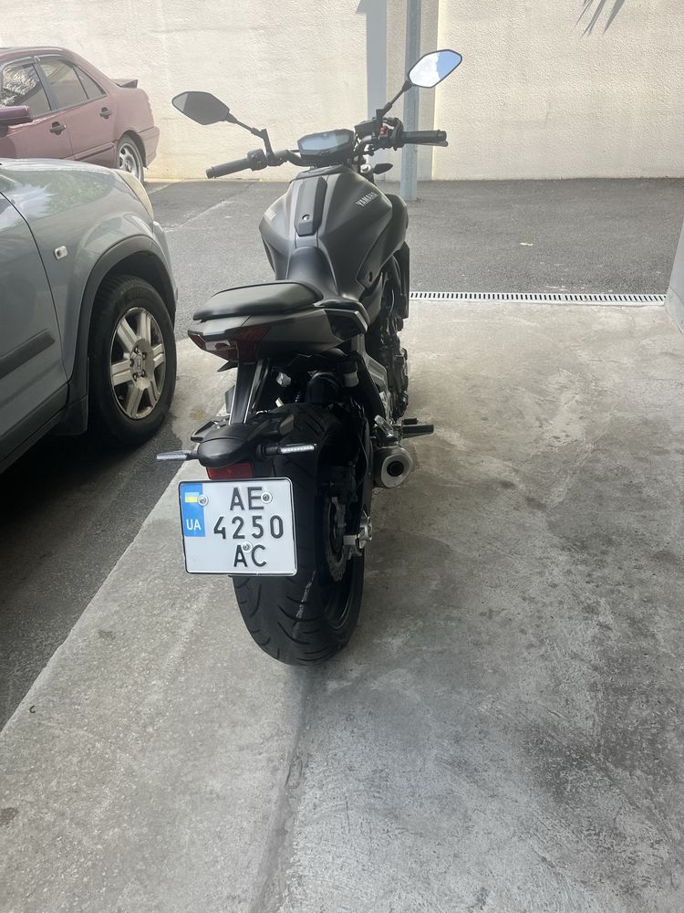 Yamaha MT07 2020 года