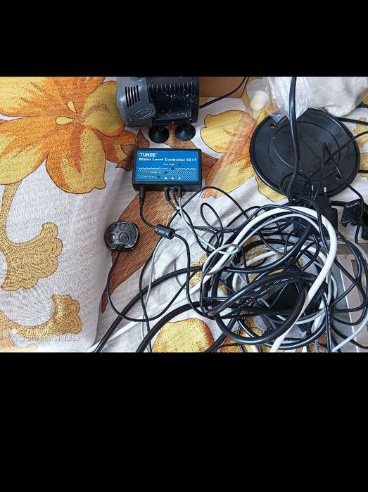 Zestaw pod akwarium morskie (akwarium sump szafka dębowa stelaż i inne