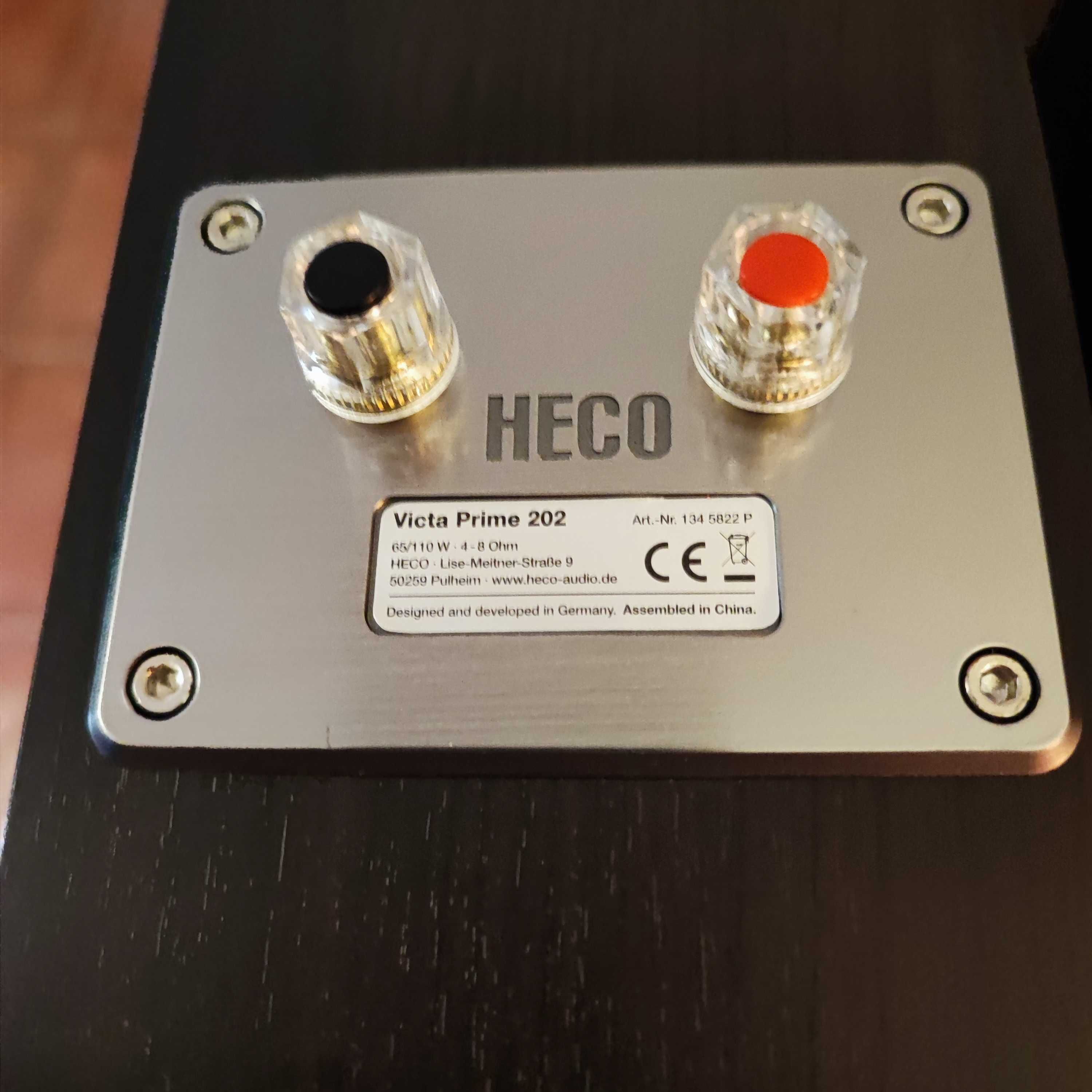 Colunas HECO Vita Prime 202 ( só 2 meses)