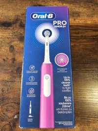 Szczoteczka elektryczna Oral-B Junior PRO fioletowa dla dzieci 6+