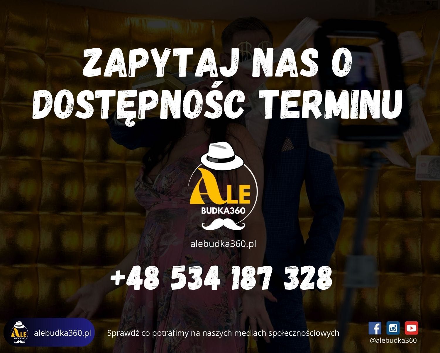 Fotobudka 360 | Złota Ścianka VIP | Fontanna Iskier | Wideobudka | HIT