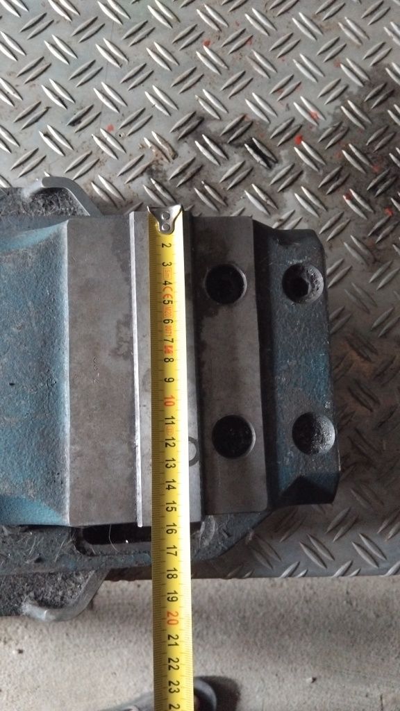 Imadło maszynowe bison bial hydrauliczne obrotowe frezarka