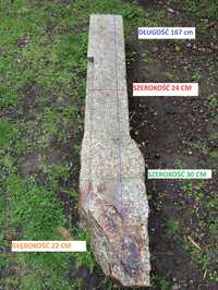 Słupy granitowe ogrodzeniowe 3 sztuki Świdnica Dolnośląskie