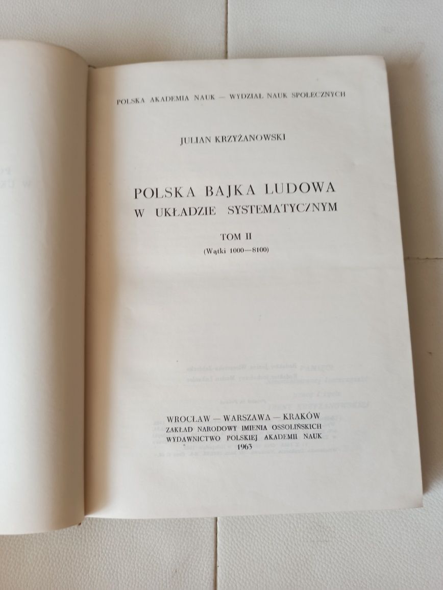 Krzyżanowski polska bajka ludowa tom 2